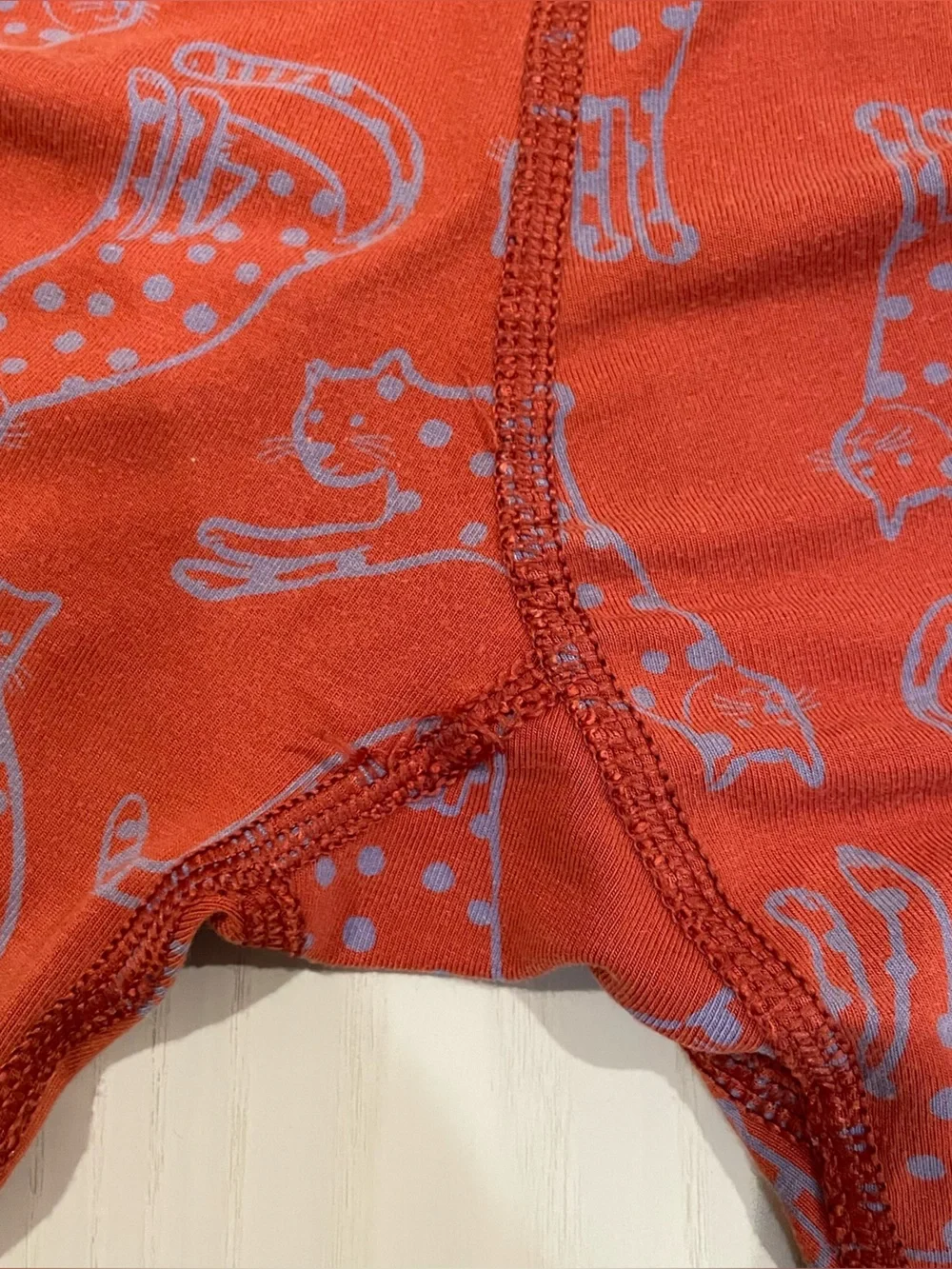 Hanna Andersson HannaSoft Stretch Pajama Set Wild Cat Amber Wood 14-16 160